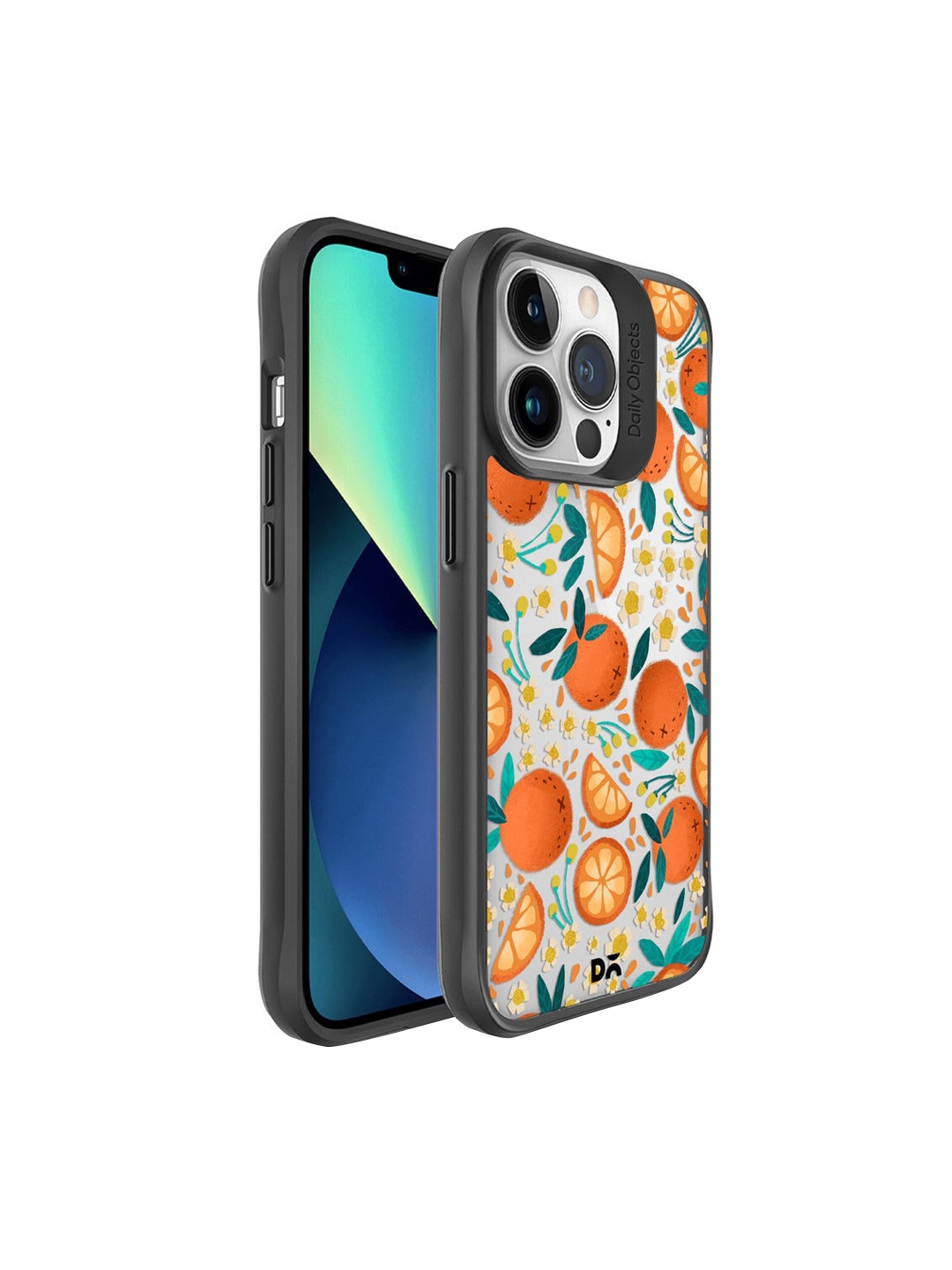 

DailyObjects Transparent & Orange Haul iPhone 13 Pro Back Case