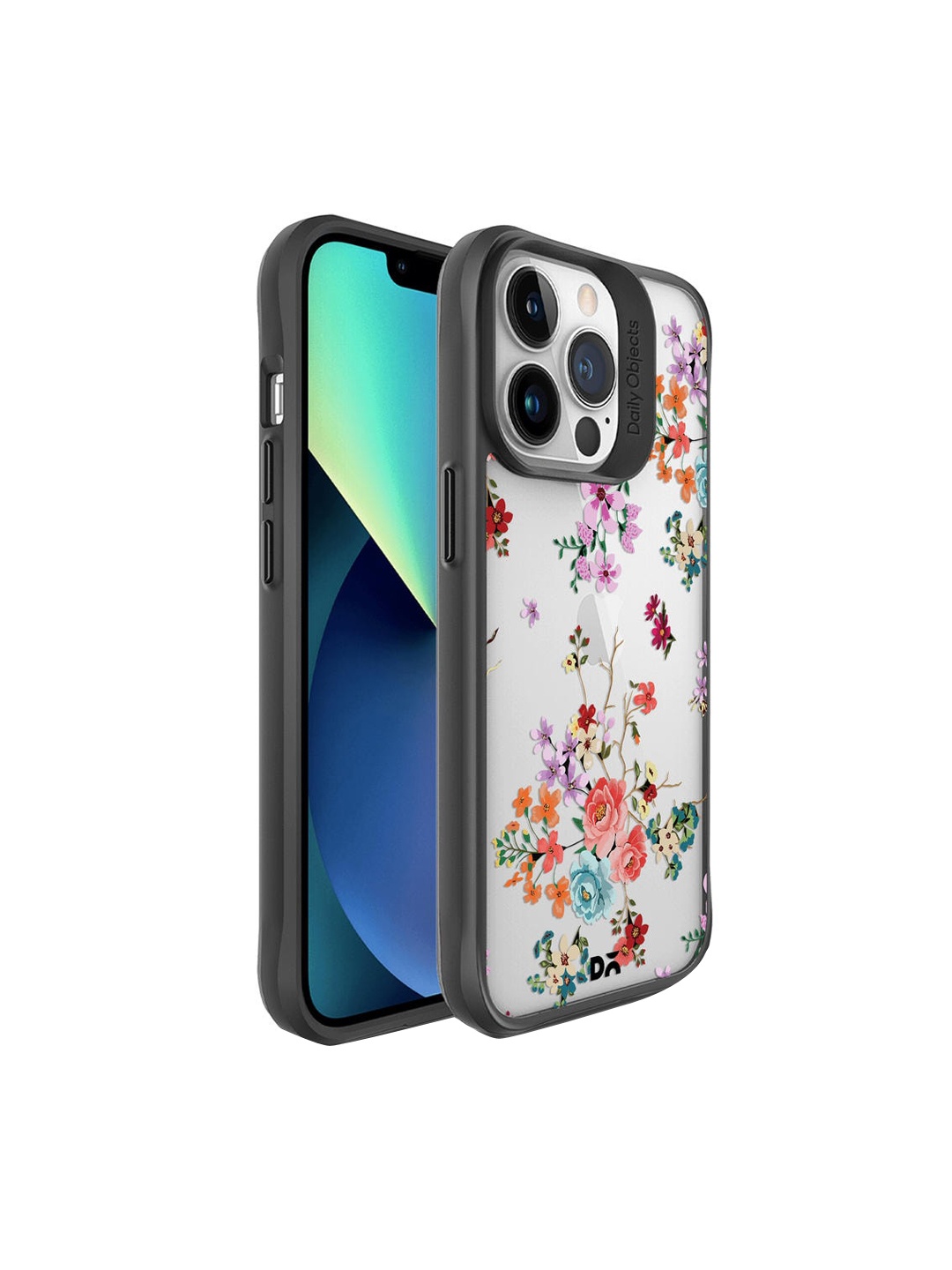 

DailyObjects White & Red Printed iPhone 13 Pro Back Case