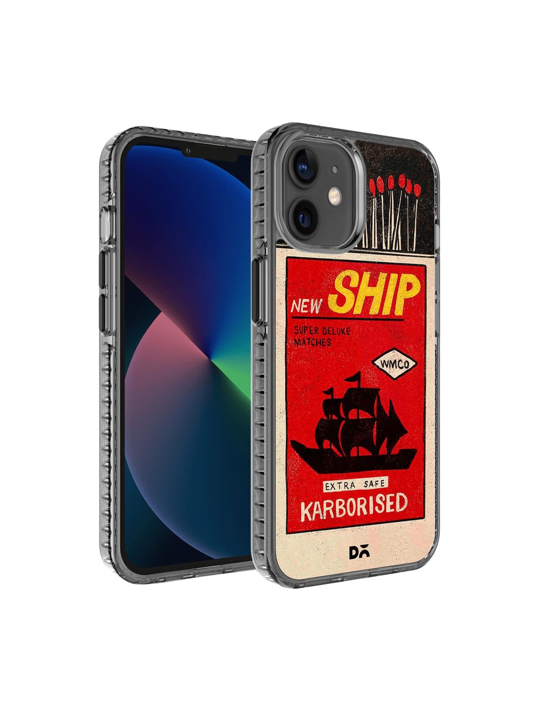 

DailyObjects Multi-Coloured Printed New Ship Matchbox iPhone 12 Mini Phone case