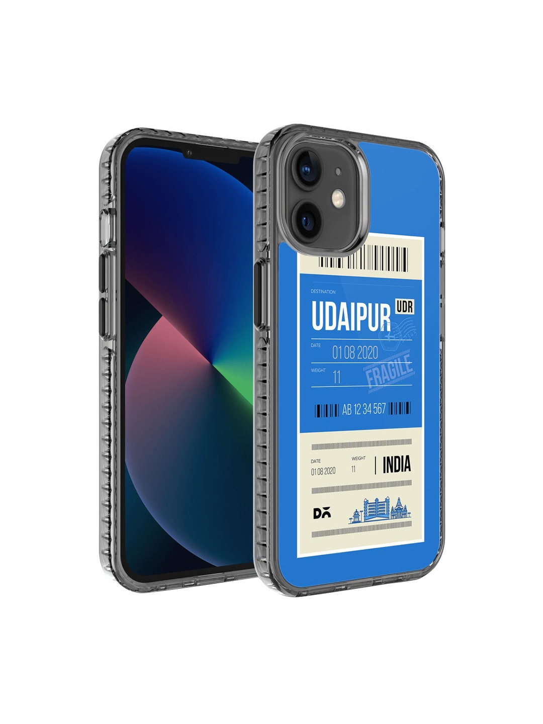 

DailyObjects Blue & White Udaipur City TagPrinted iPhone 12 Mini Phone Case