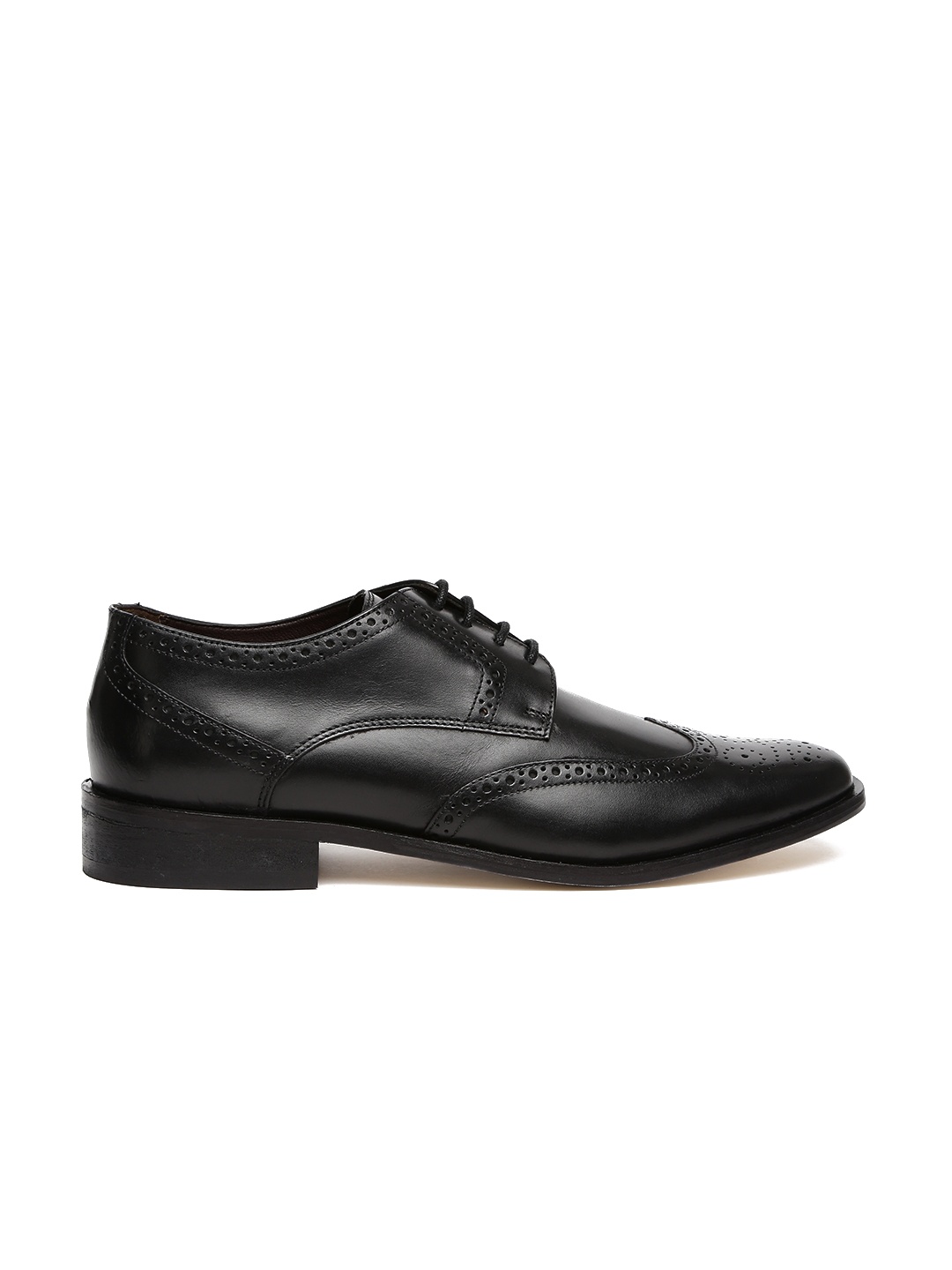 

Hidesign Men Black Brogues