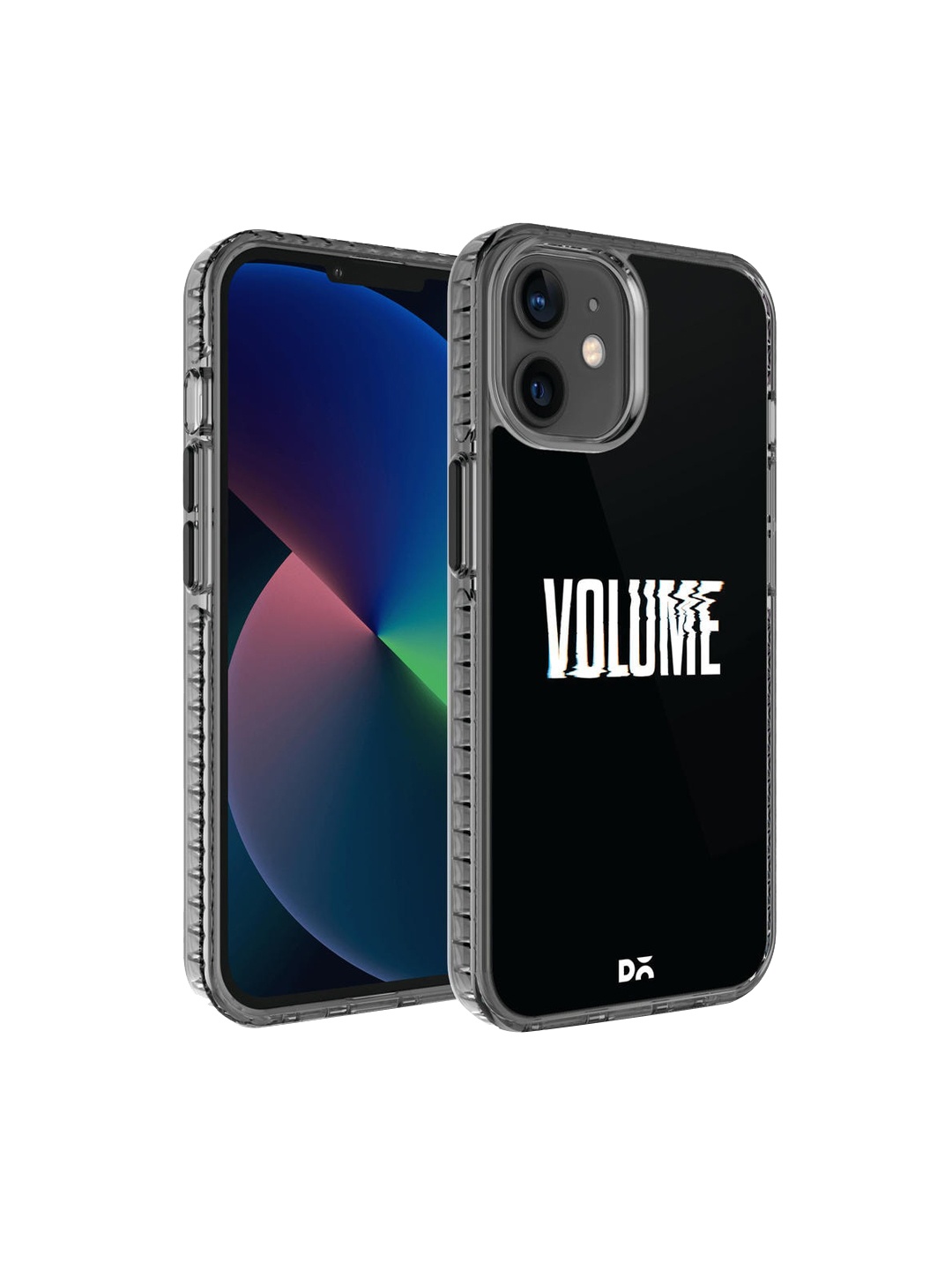 

DailyObjects Black & White Max Volume Printed iPhone 12 Mini Back Case
