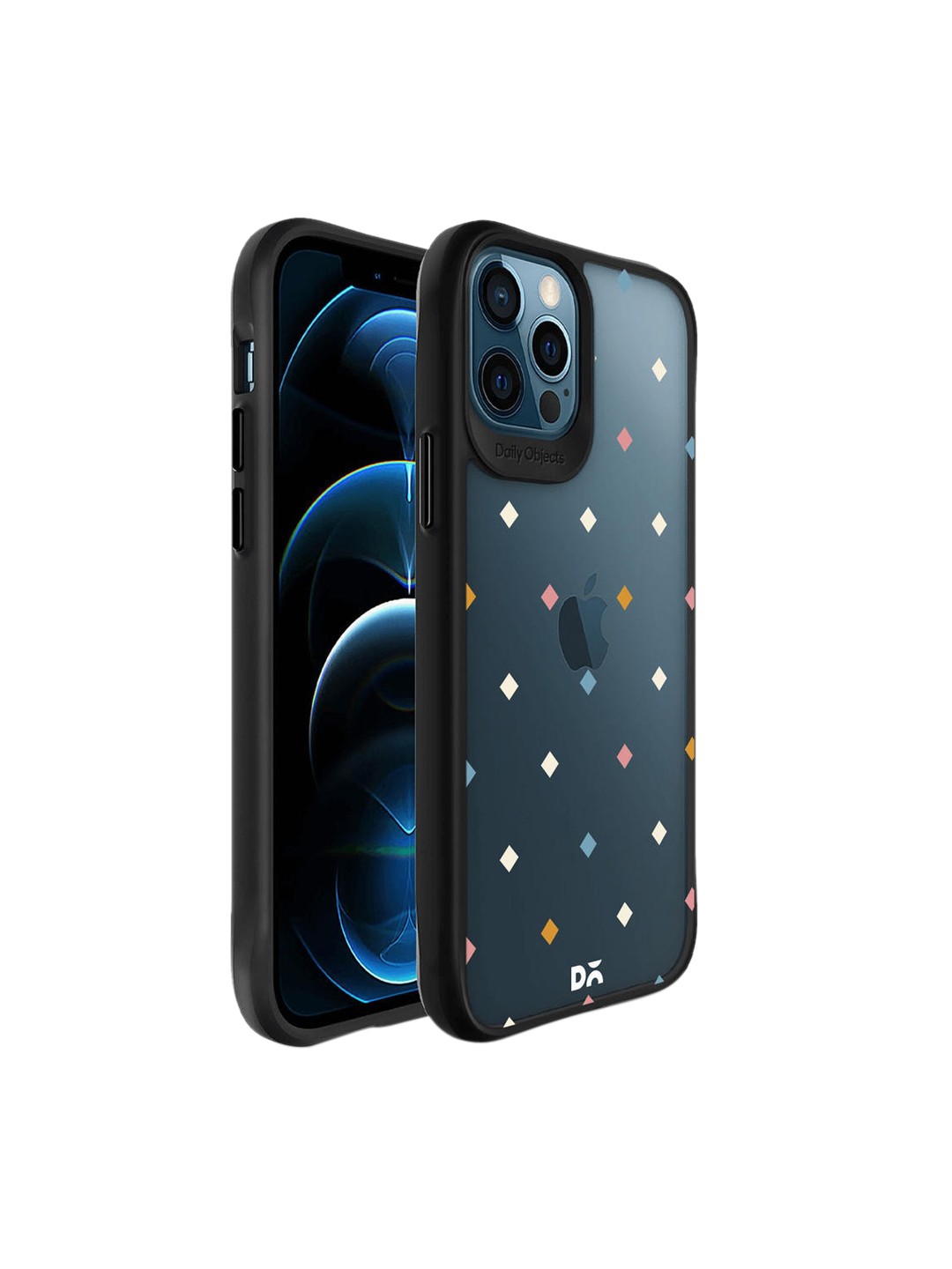 

DailyObjects Black Party Poppers Printed iPhone 12 Pro Back Case, Multi