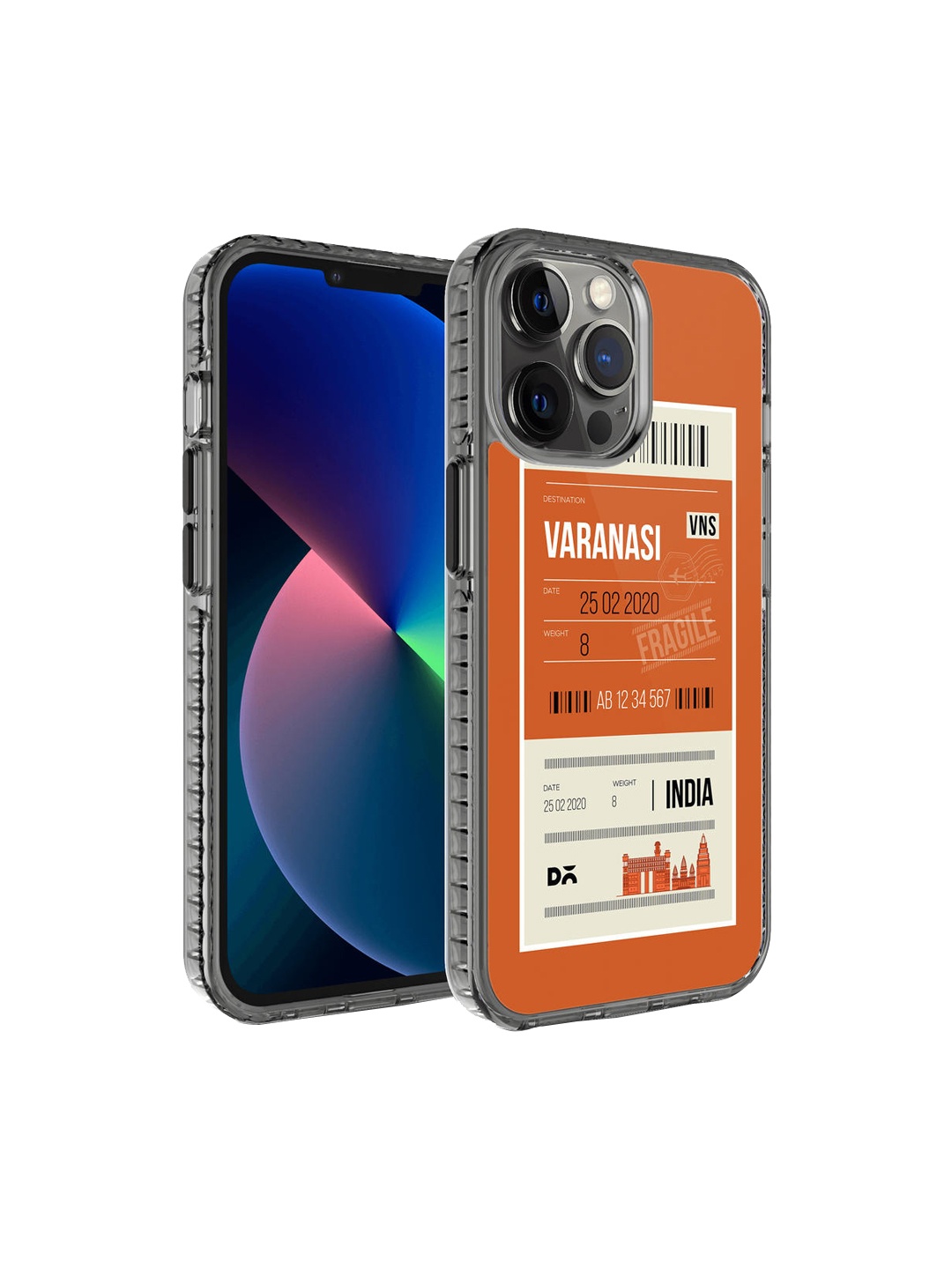 

DailyObjects Orange Printed iPhone 12 Pro Phone Case