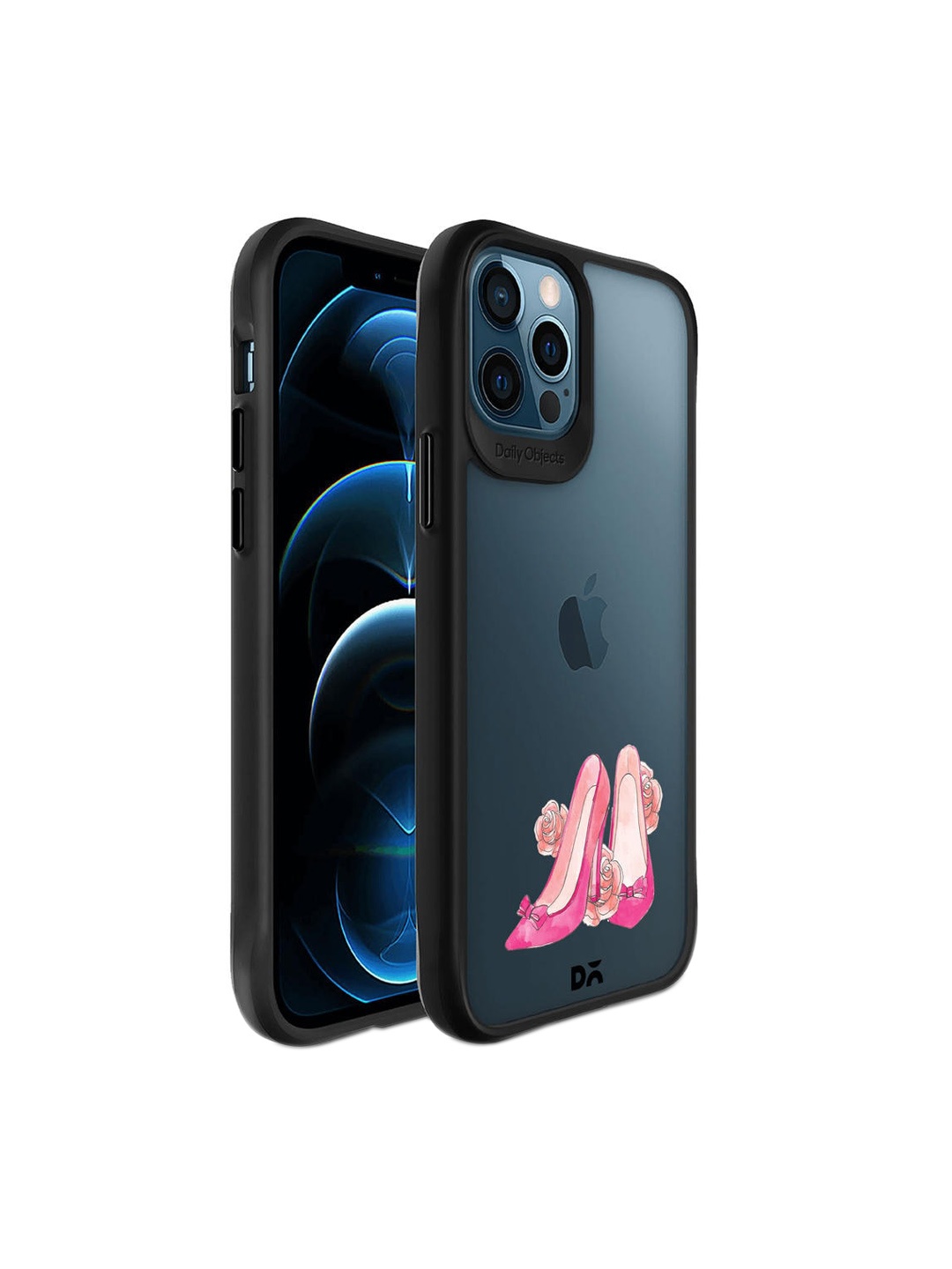 

DailyObjects Black Printed iPhone 12 Pro Max Phone Case