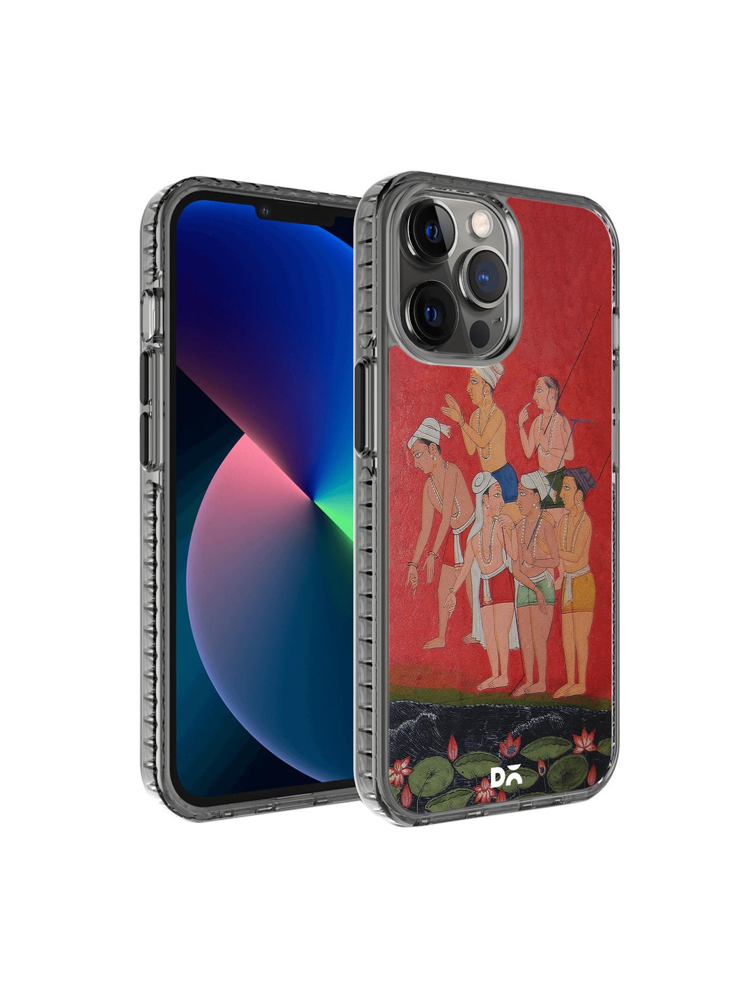 

DailyObjects Red & Green Printed iPhone 12 Pro Max Back Case