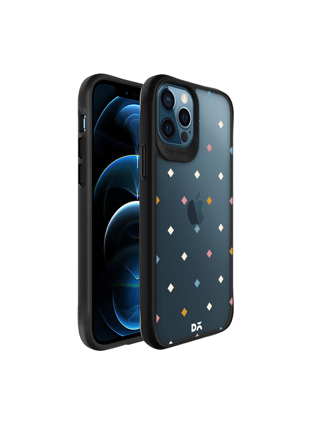 

DailyObjects Black Party Poppers Hybrid Clear iPhone 12 Pro Max Back Case