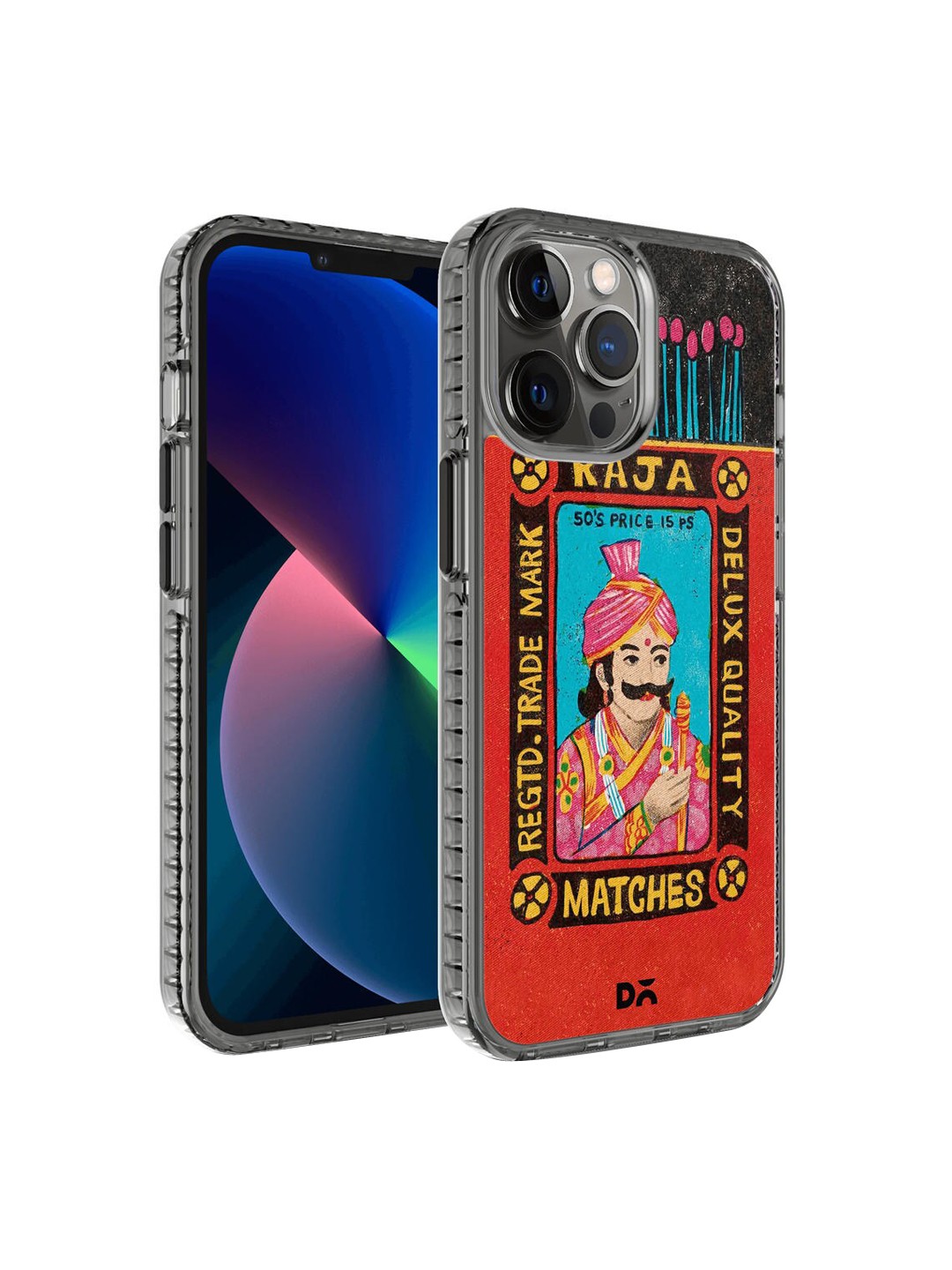 

DailyObjects Red & Yellow Printed Raja Matches iPhone 12 Pro Max Phone Case