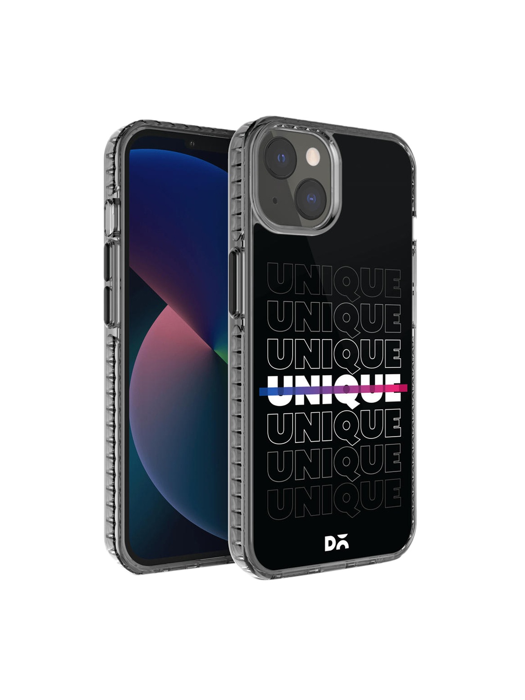 

DailyObjects Black & White Unique Stride 2.0 iPhone 13 Mini Back Case