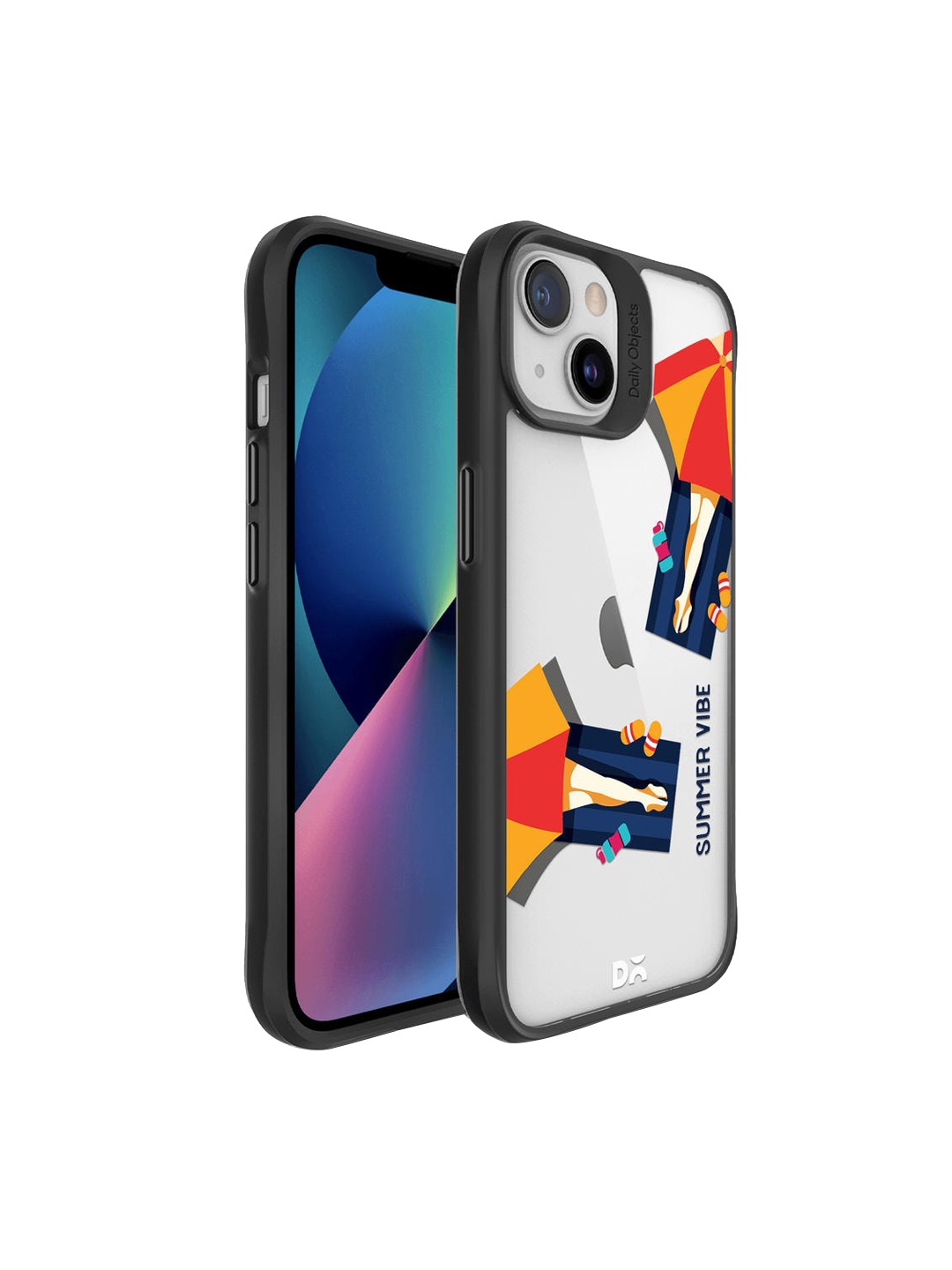 

DailyObjects Multi-Coloured Printed Summery Vibe iPhone 13 Mini Phone Case