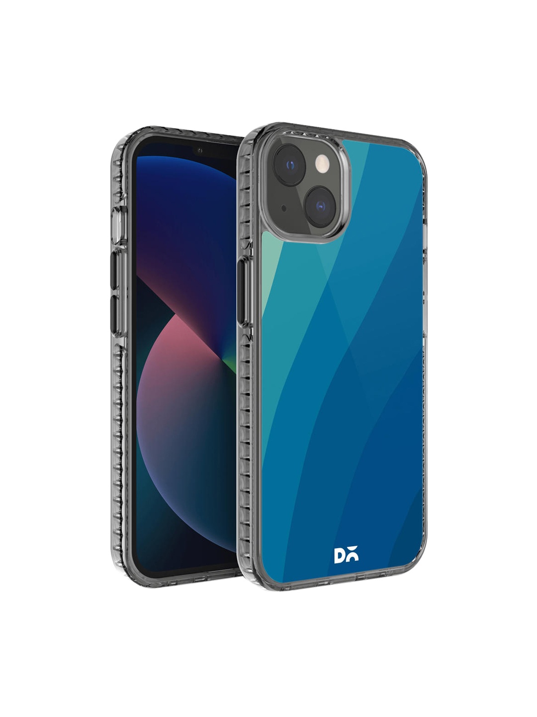 

DailyObjects Blue Printed Sea Waves iPhone 13 Mini Phone Case, Multi
