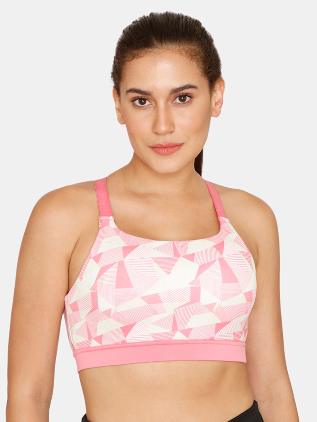 

Zelocity by Zivame Women White Sports Bra