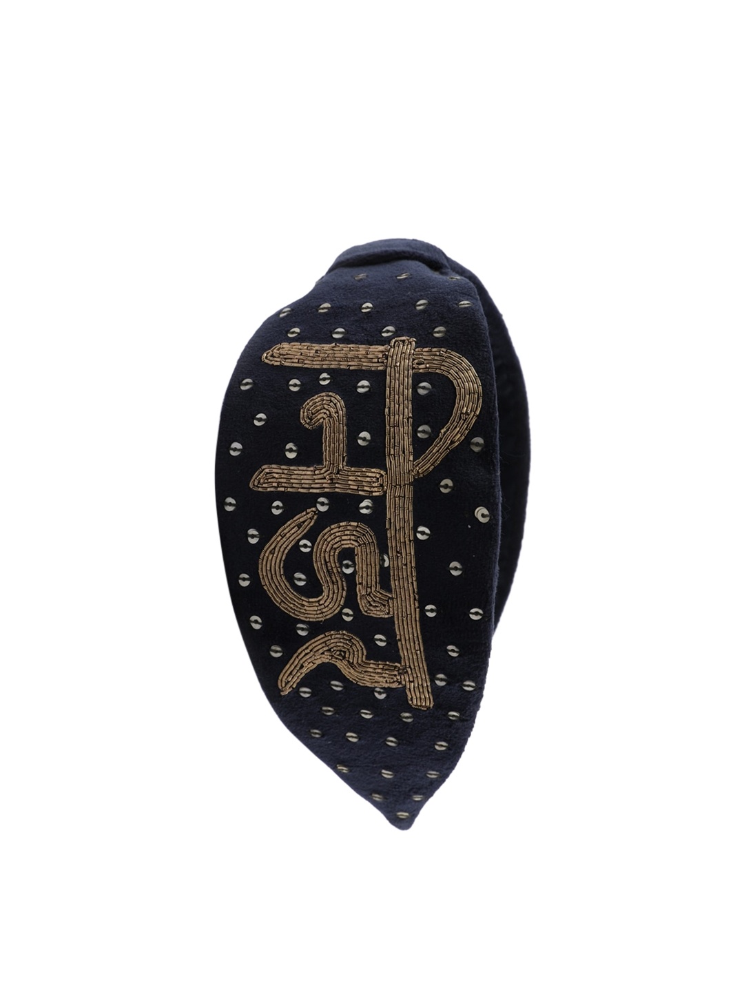 

Knotty Tail Woman Nidar Head Band, Navy blue
