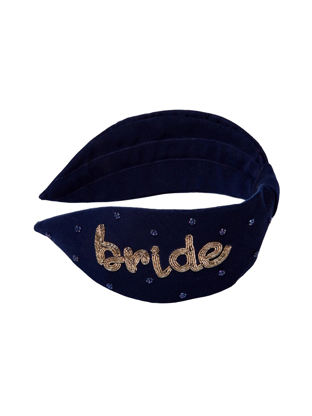 

Knotty Tail Women Blue Embroidered Designed Bandanas