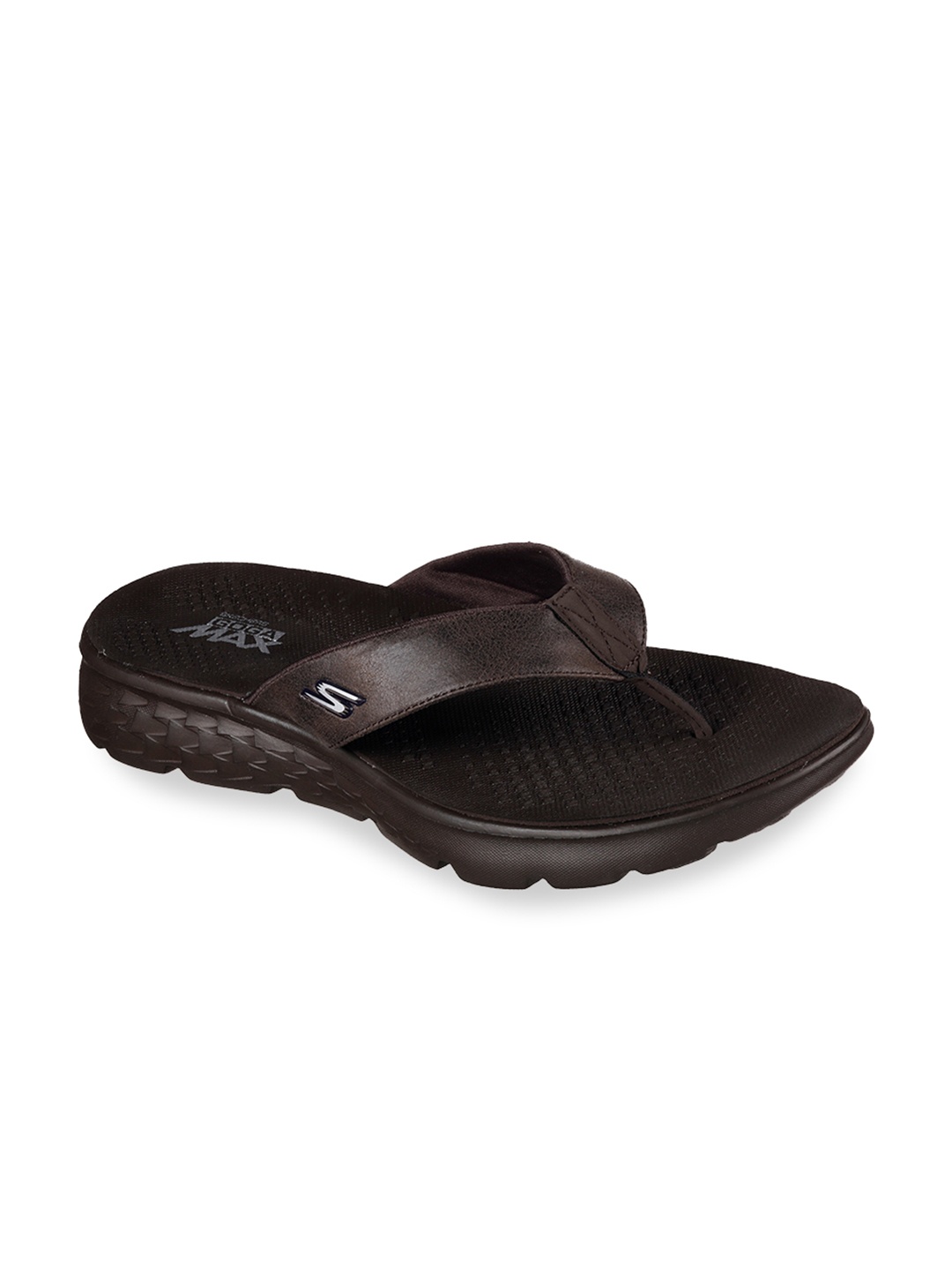 

Skechers Men Brown Flip Flops