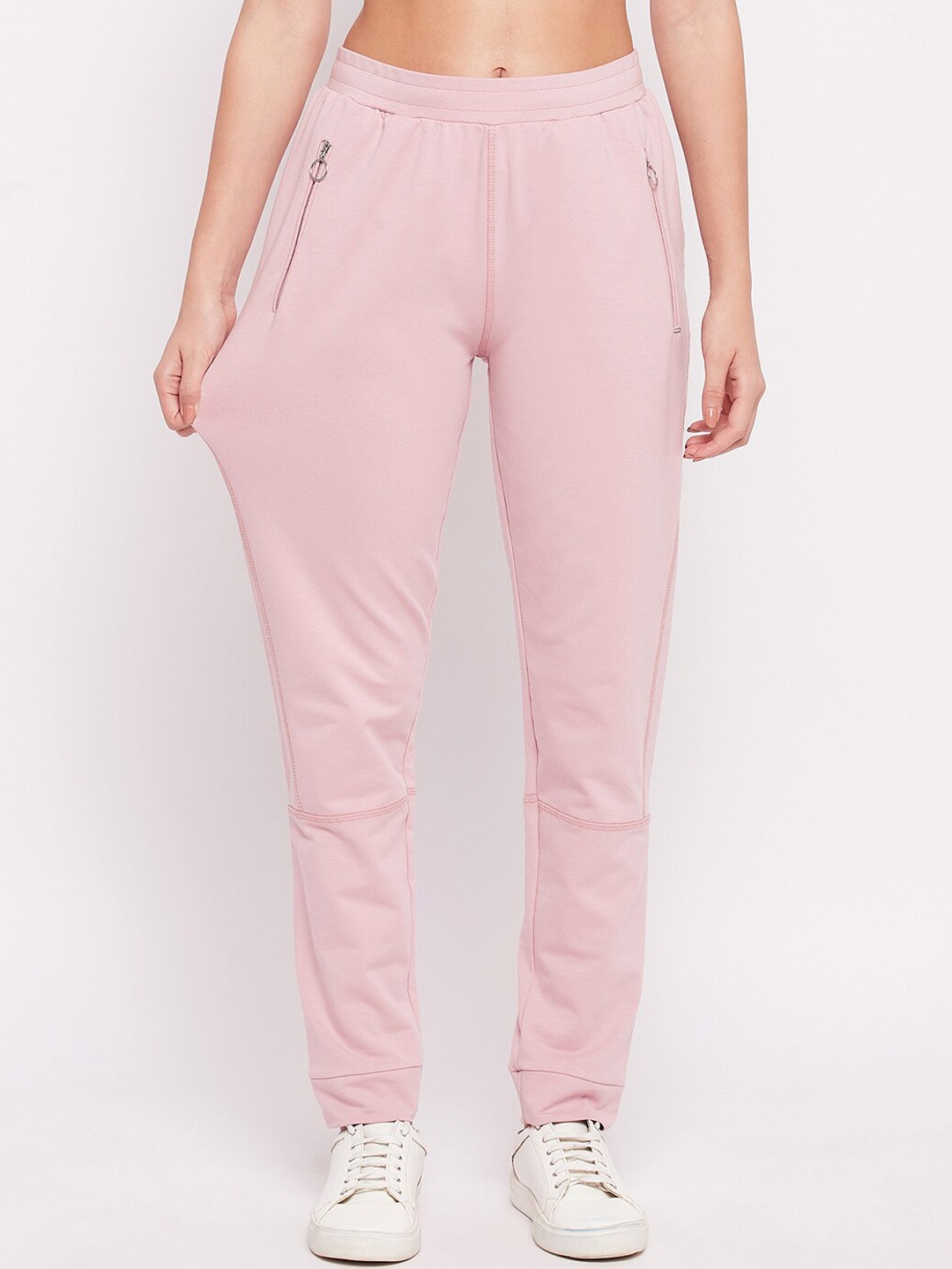 

Okane Women Pink Solid Track Pant