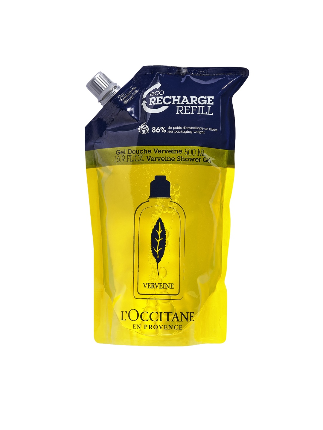 

LOccitane en Provence Eco Recharge Verveine Shower Gel Refill - 500 ml, Yellow
