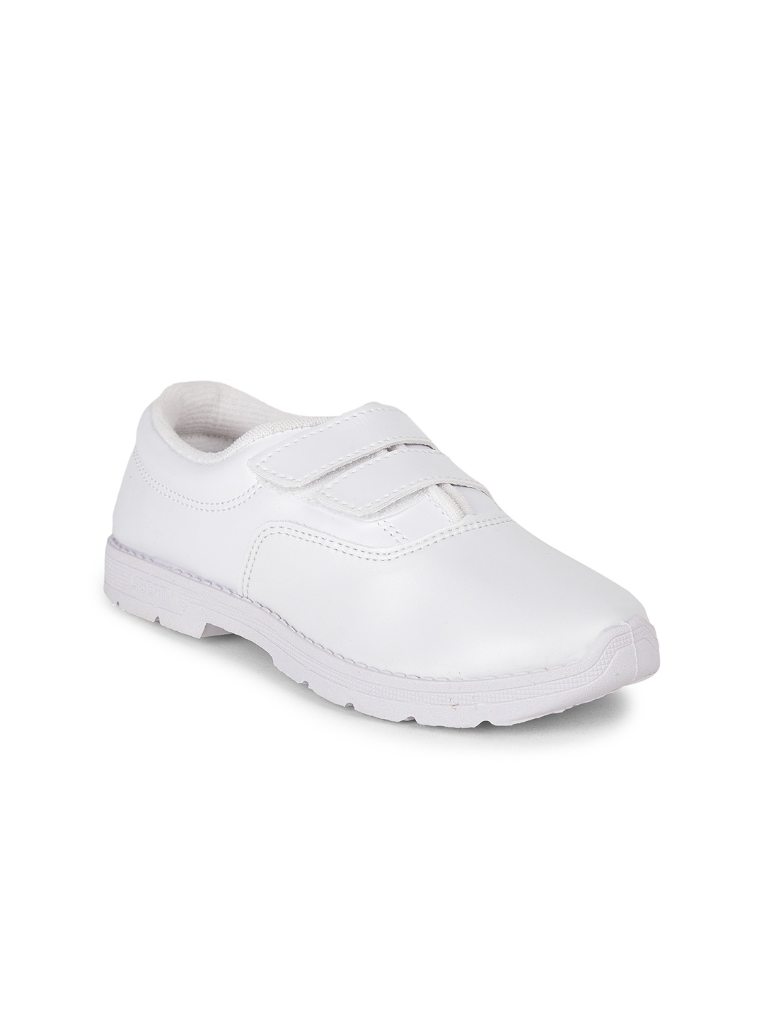 

Liberty Kids White School Shoes