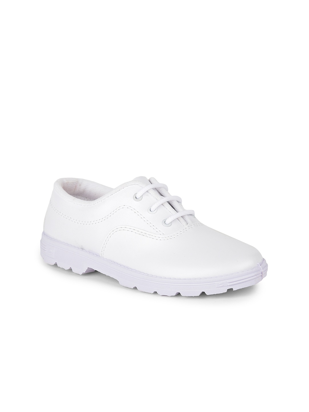 

Liberty Kids White School Shoes