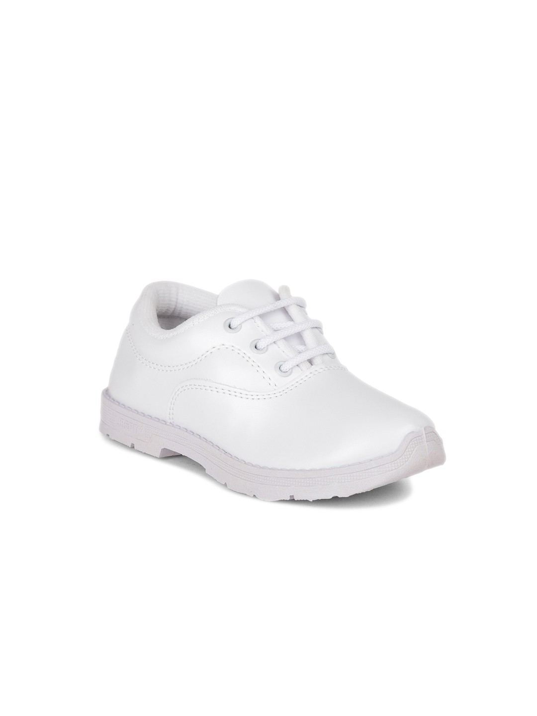 

Liberty Kids White School Shoes