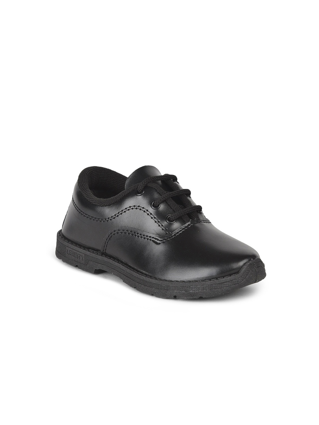 

Liberty Kids Boys Black Oxfords Shoes