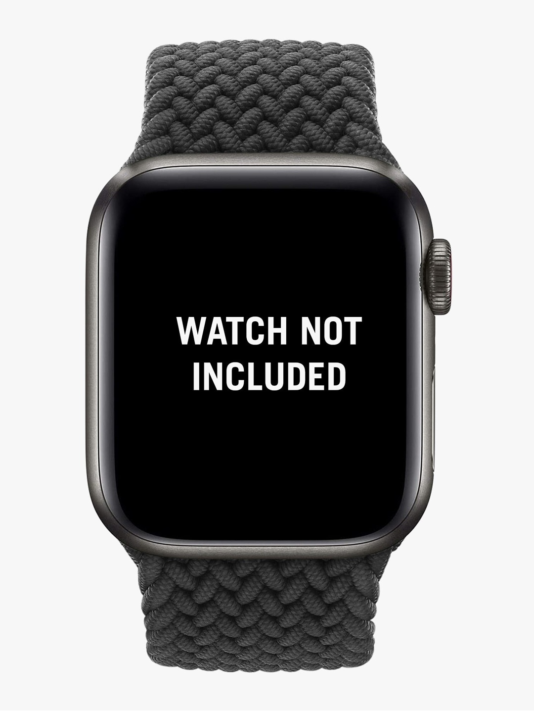 

DailyObjects Charcoal Grey Braided Solo Loop Apple WatchBand