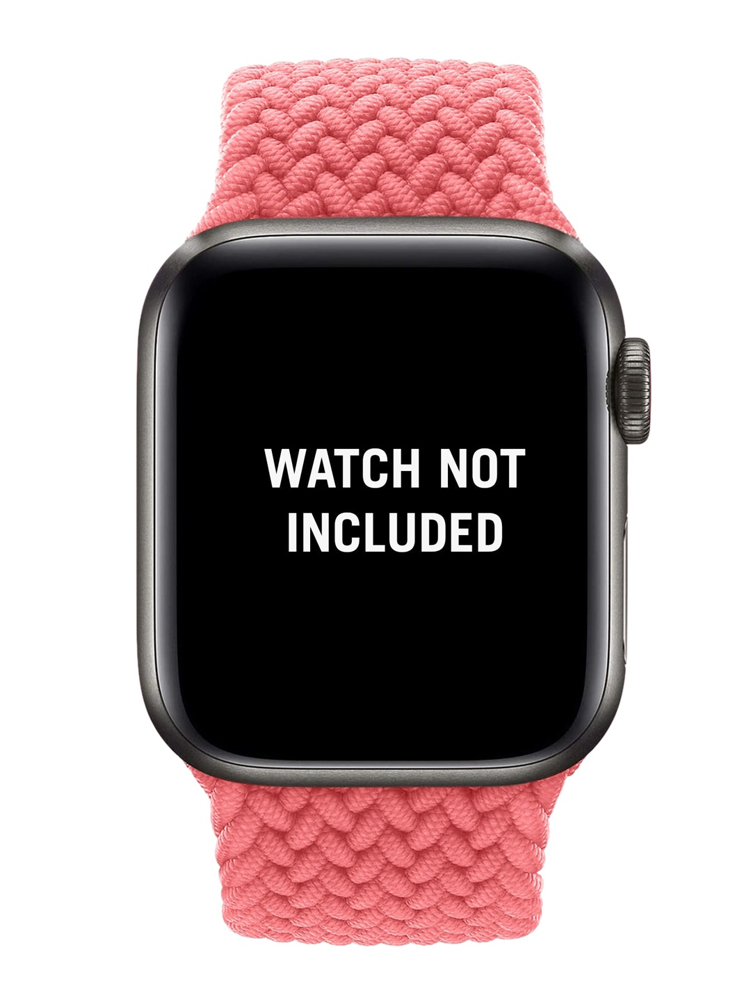 

DailyObjects Pink Braided Solo Loop Apple WatchBand