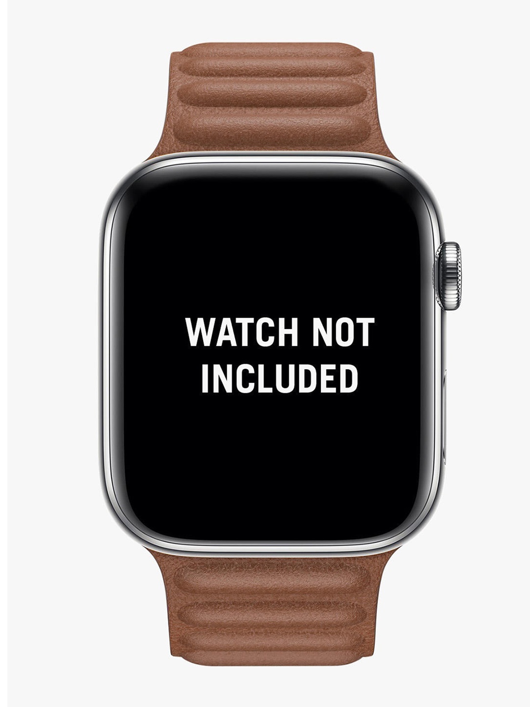 

DailyObjects Brown Textured Leather Smartwatch Strap