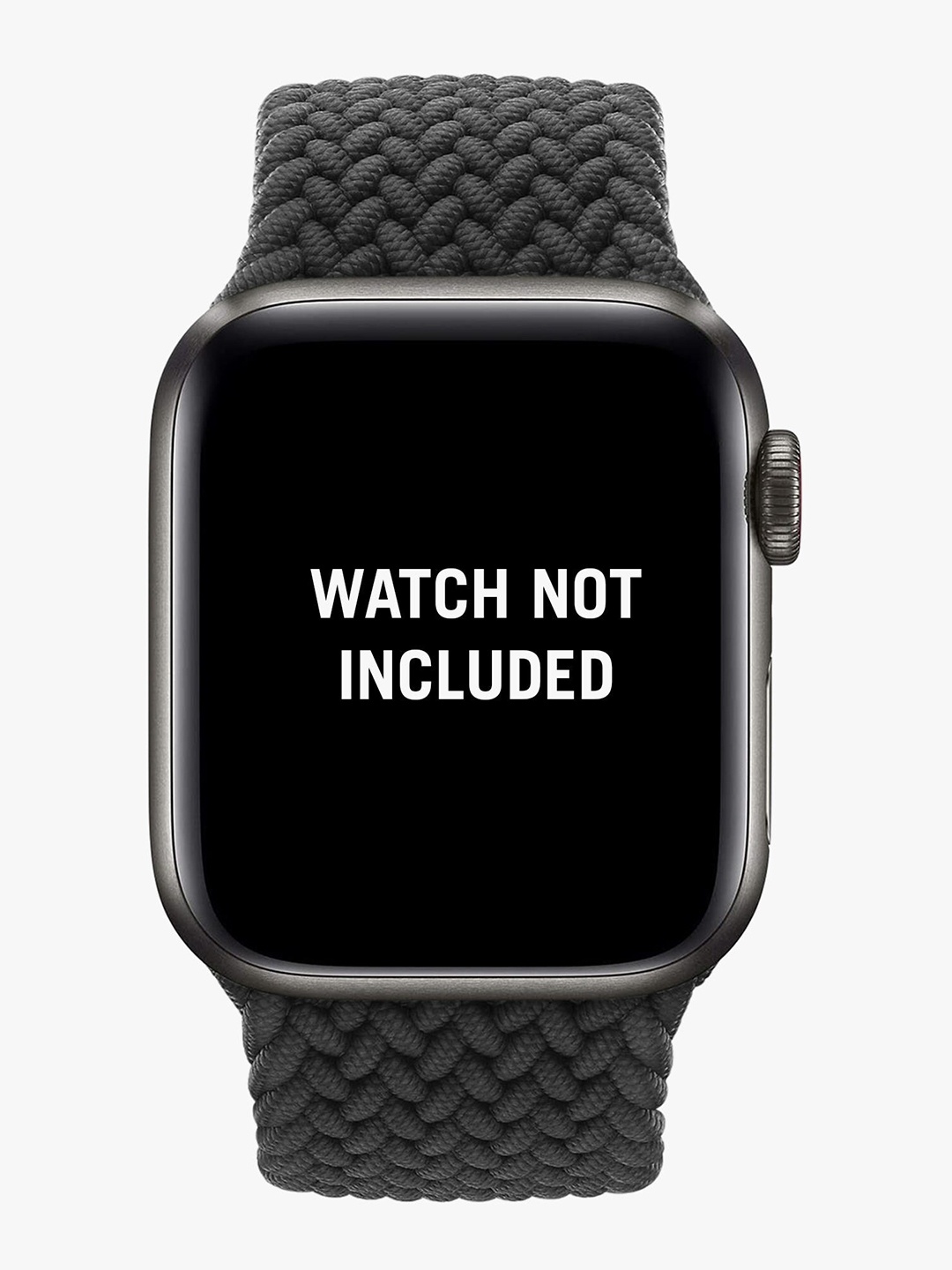 

DailyObjects Grey Solid Braided Watch Strap