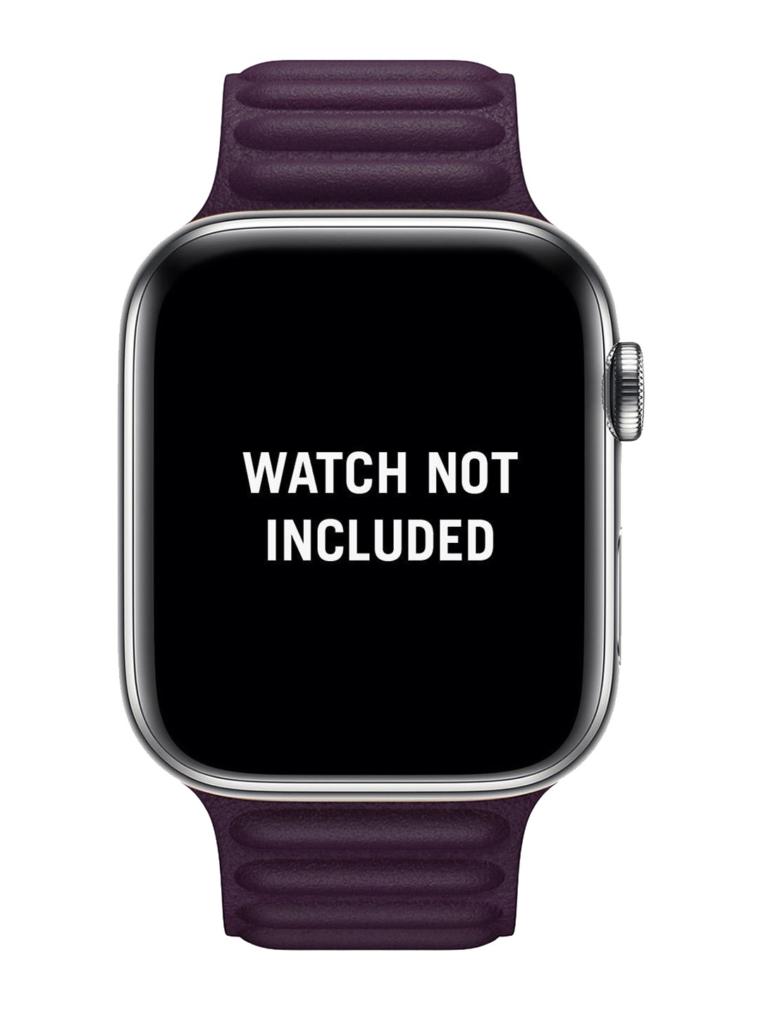 

DailyObjects Purple & Black Leather Apple Watch Straps