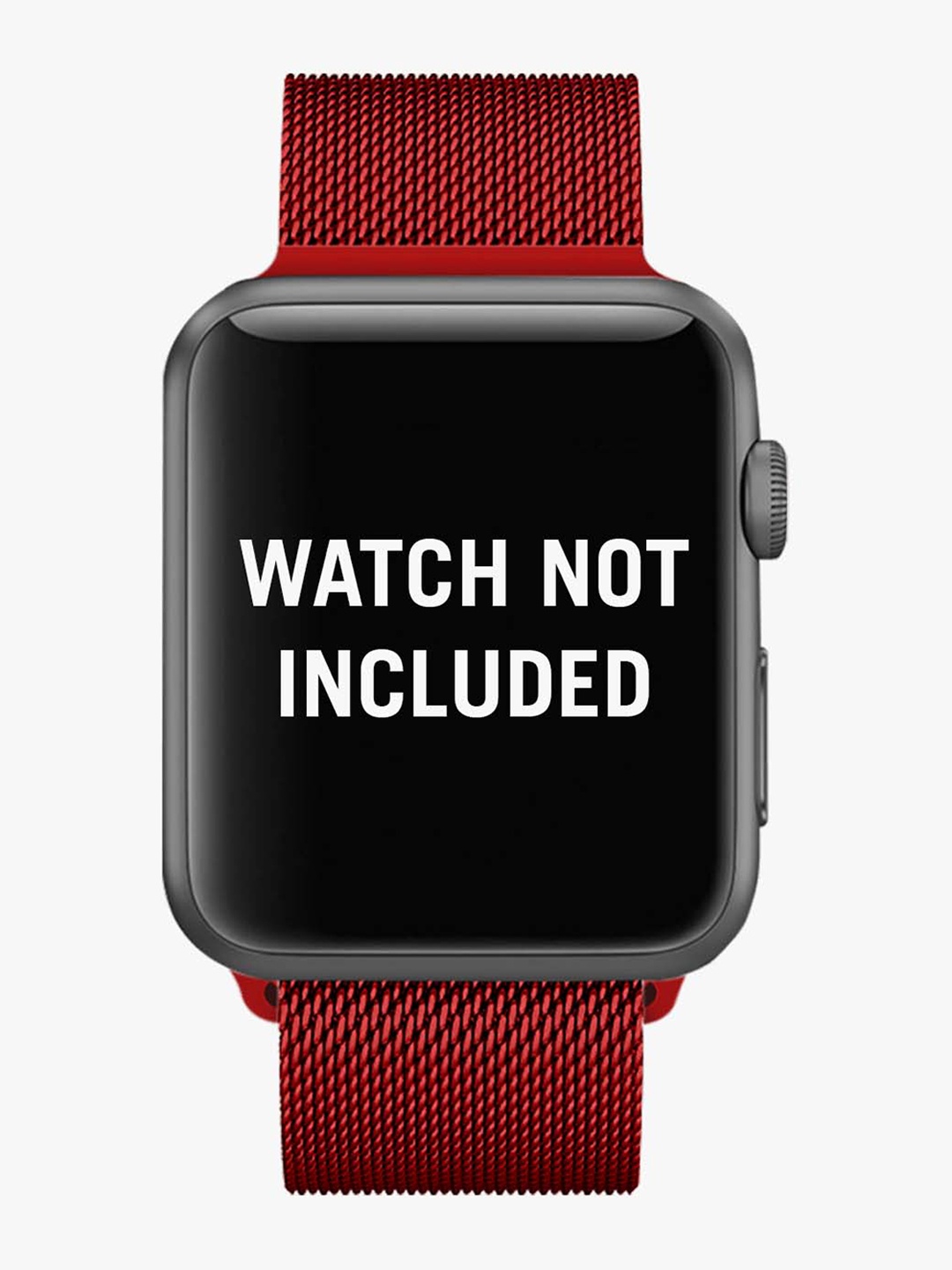 

DailyObjects Red Magnetic Milanese Loop Apple WatchBand