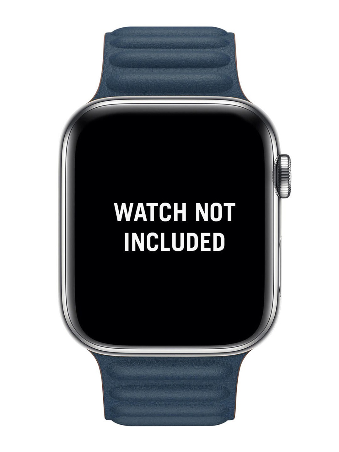 

DailyObjects Blue Genuine Leather Two-stitch Apple Watch Straps