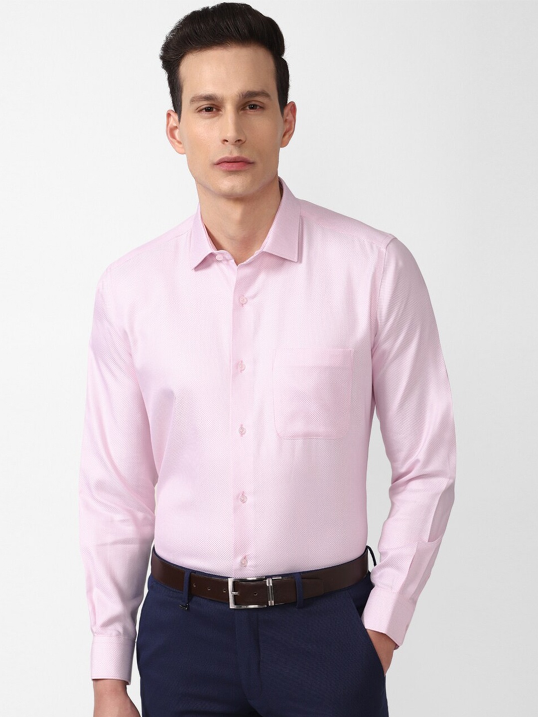 

Van Heusen Men Pink Formal Shirt