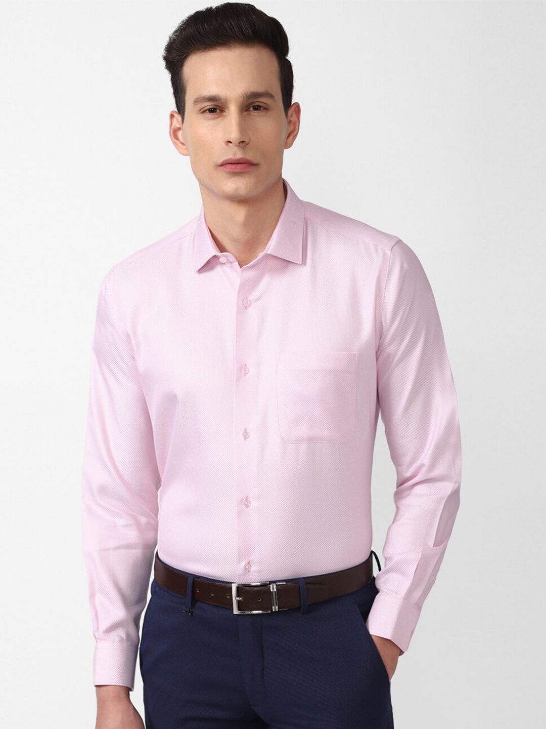 

Van Heusen Men Pink Formal Shirt