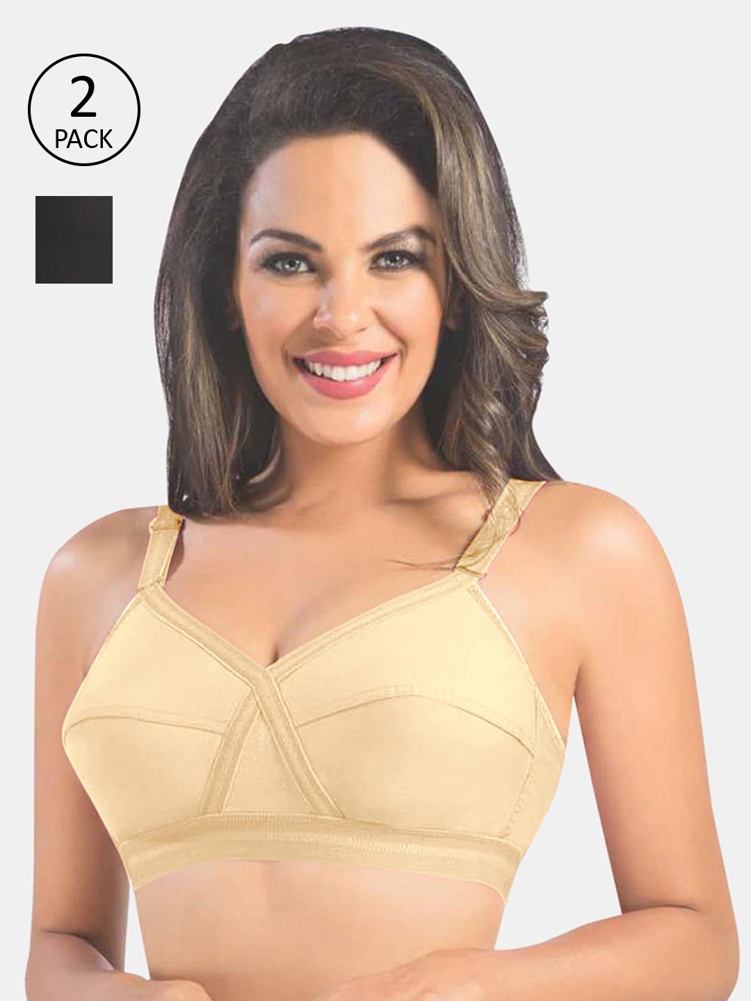 

Sonari Women Multi Bra, Black
