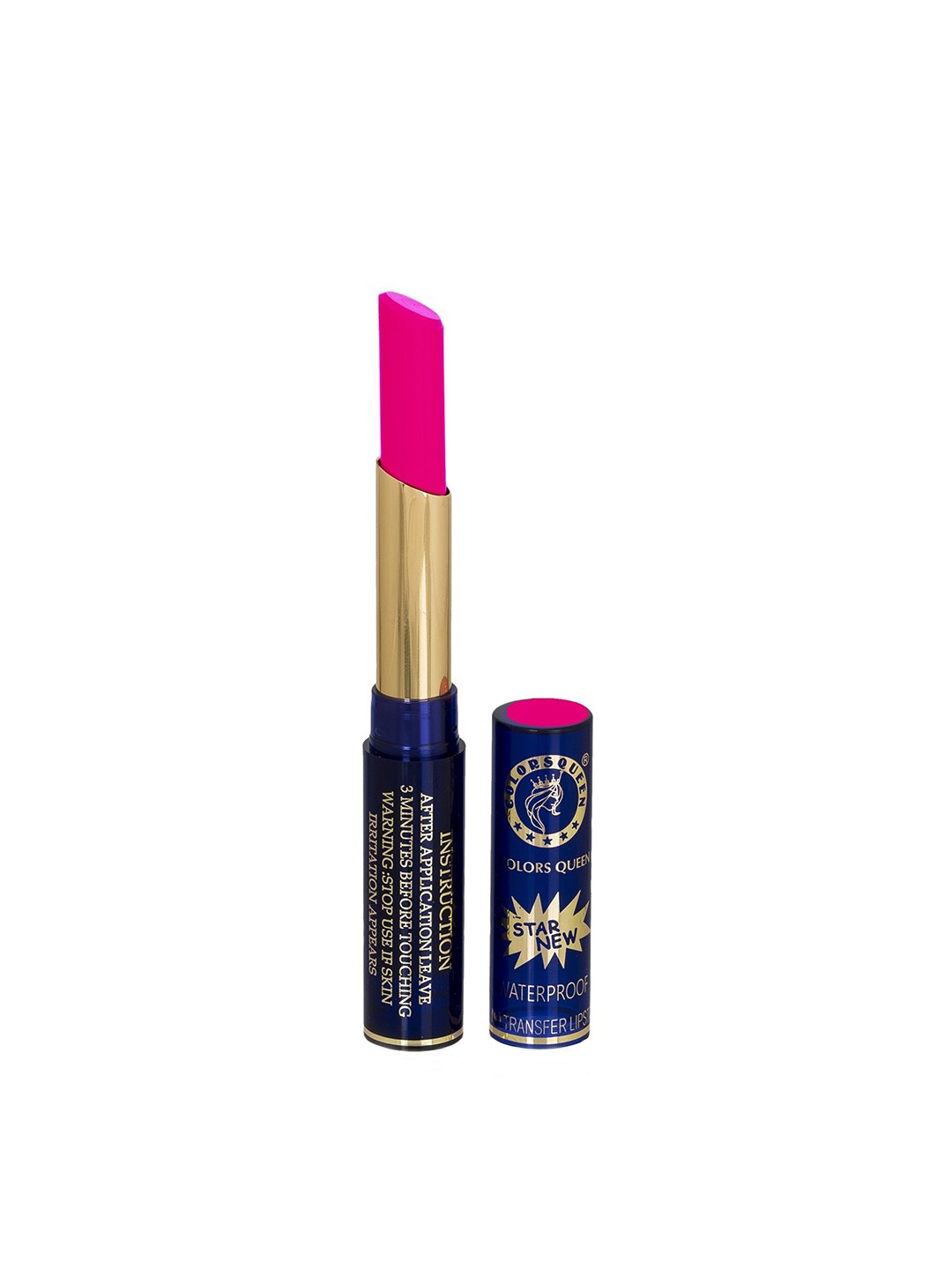 

Colors Queen Star New Lips Non-Transfer Waterproof Matte Lipstick 2g - Magenta 803