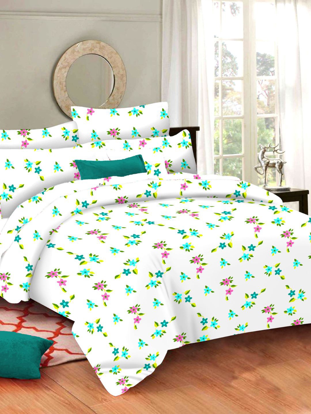 

Sleeping Owls- because your sleep matters Unisex White Bedsheets