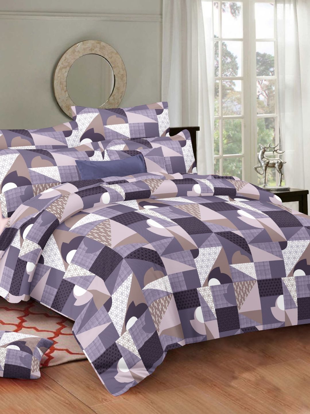 

Sleeping Owls- because your sleep matters Unisex Lavender Bedsheets