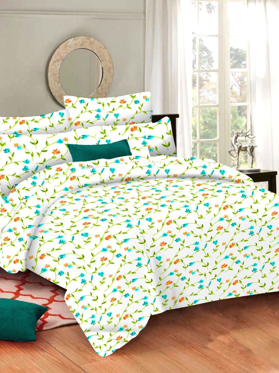 

Sleeping Owls- because your sleep matters Unisex White Bedsheets