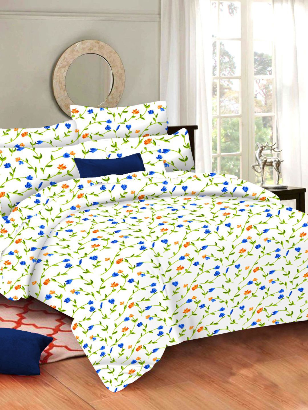 

Sleeping Owls- because your sleep matters Unisex White Bedsheets