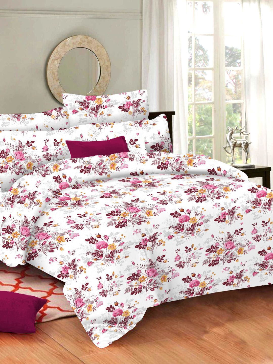 

Sleeping Owls- because your sleep matters Unisex Pink Bedsheets
