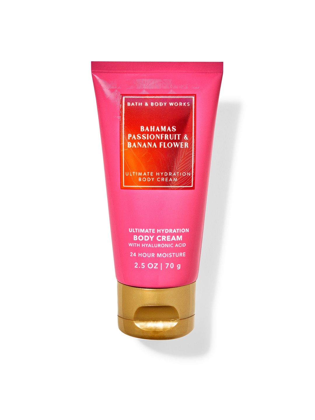 

Bath & Body Works Bahamas Passionfruit & Banana Flower Ultimate Hydration Body Cream- 70 g, Pink