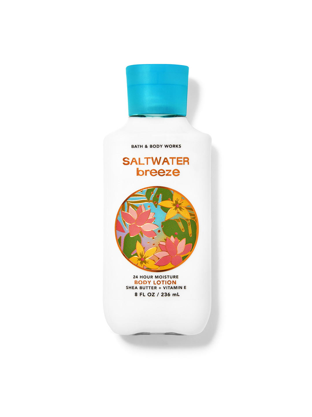

Bath & Body Works Saltwater Breeze Super Smooth Body Lotion with Shea Butter - 236 ml, White