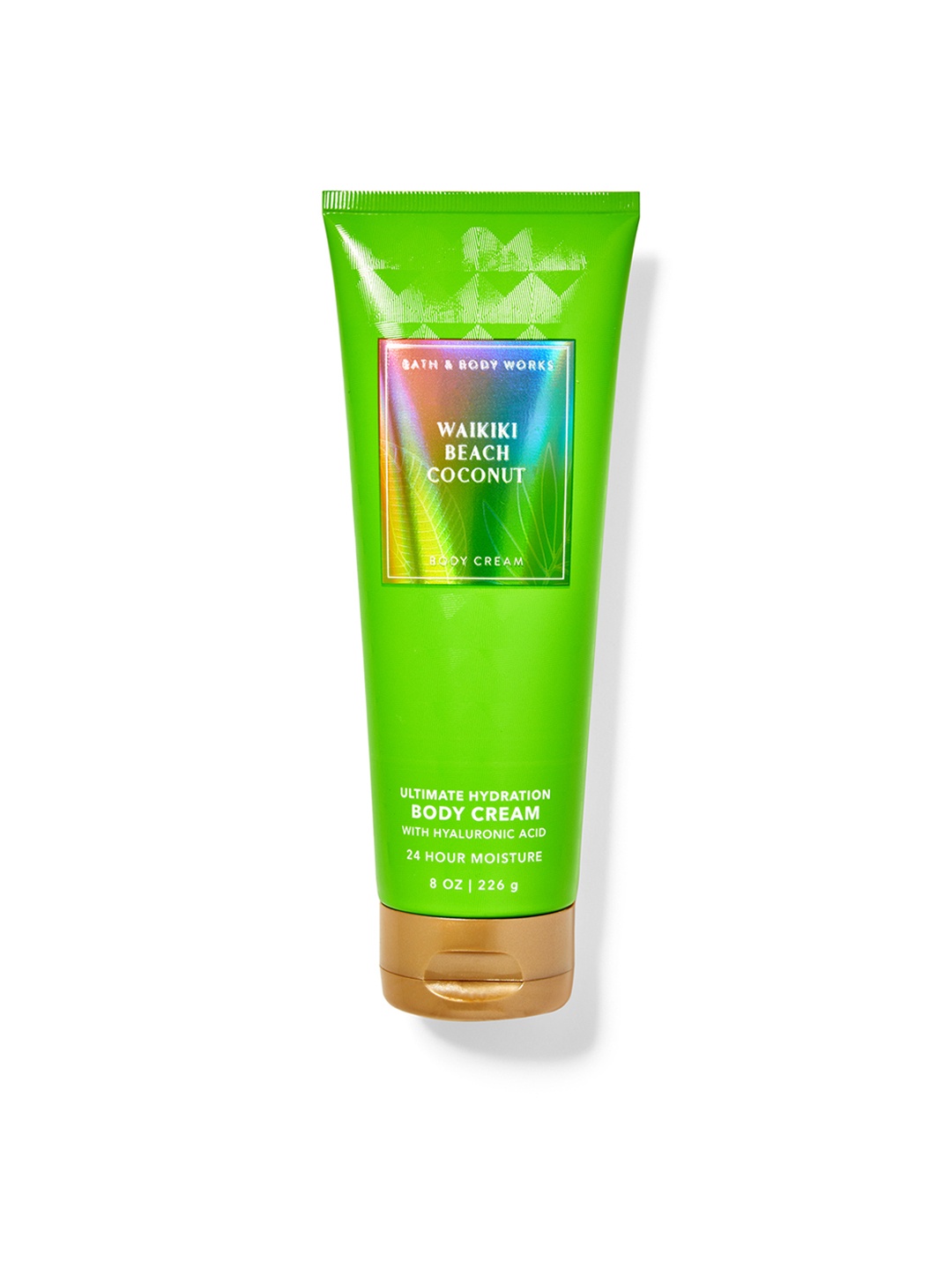 

Bath & Body Works Waikiki Beach Coconut Ultimate Hydration Body Cream with Shea - 226 g, Green