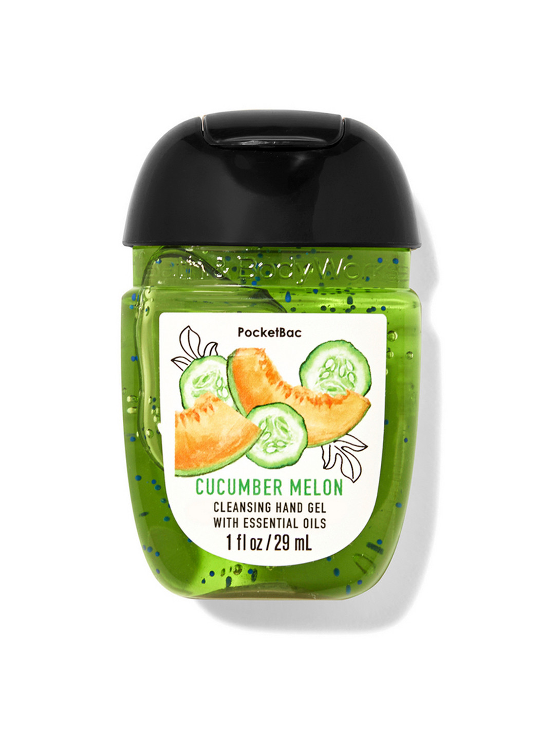 

Bath & Body Works Cucumber Melon PocketBac Cleansing Hand Gel - 29 ml, Green