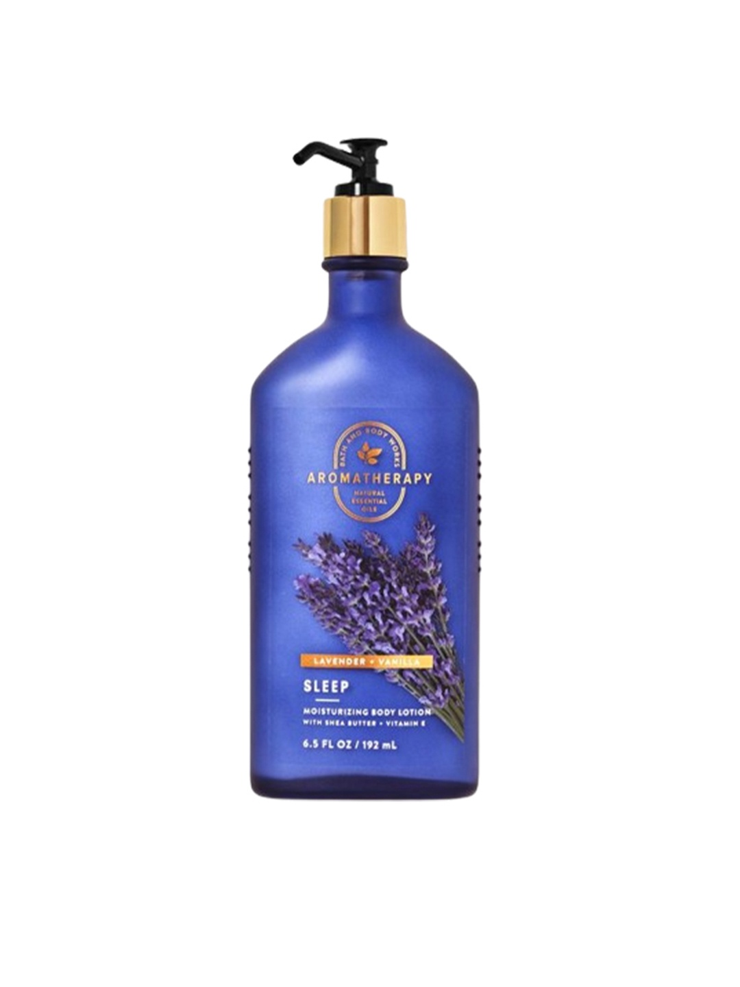 

Bath & Body Works Lavender + Vanilla Sleep Moisturizing Body Lotion with Shea - 192 ml, Blue