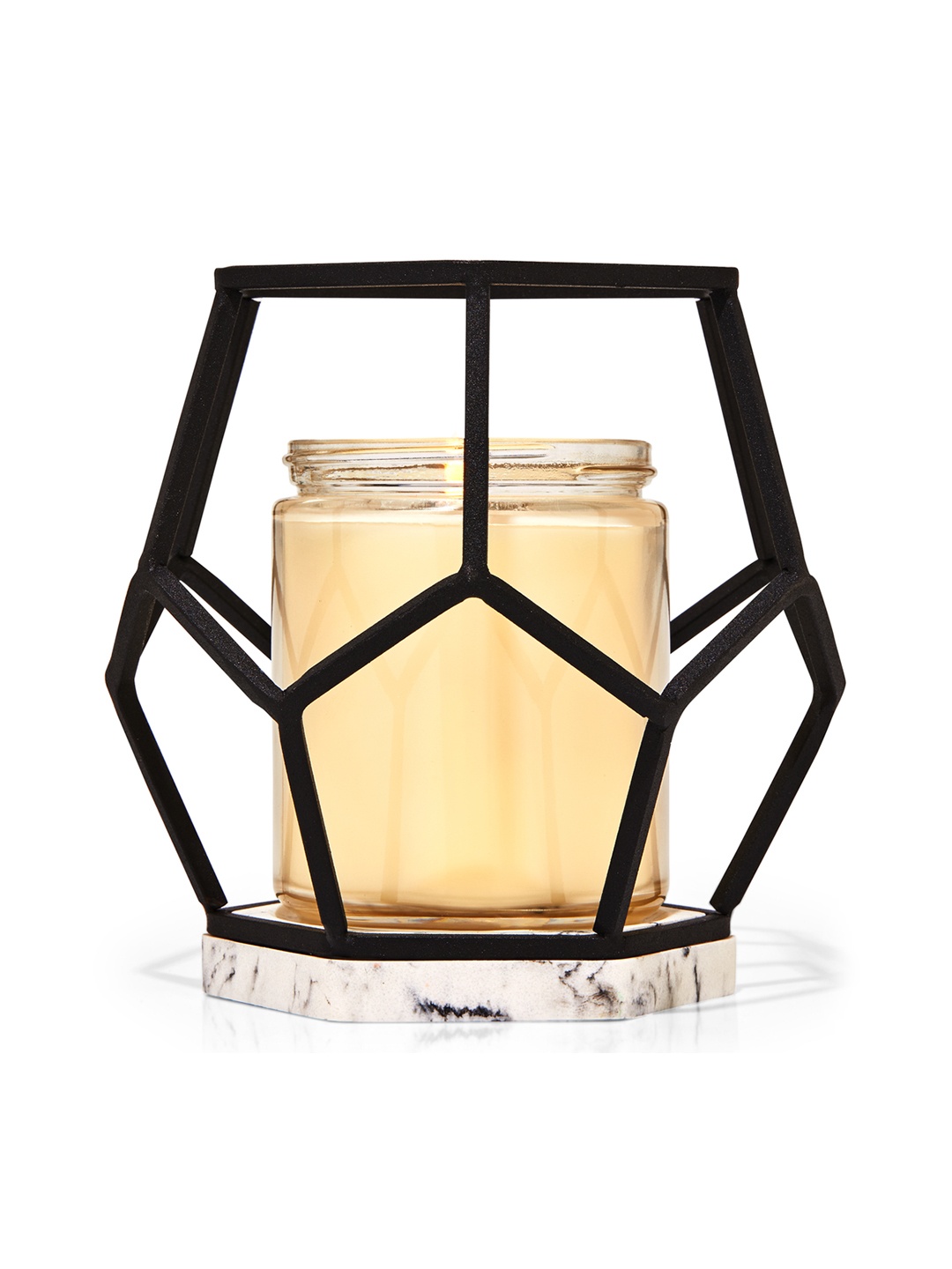 

Bath & Body Works Hexagon Single Wick Candle Holder - Black