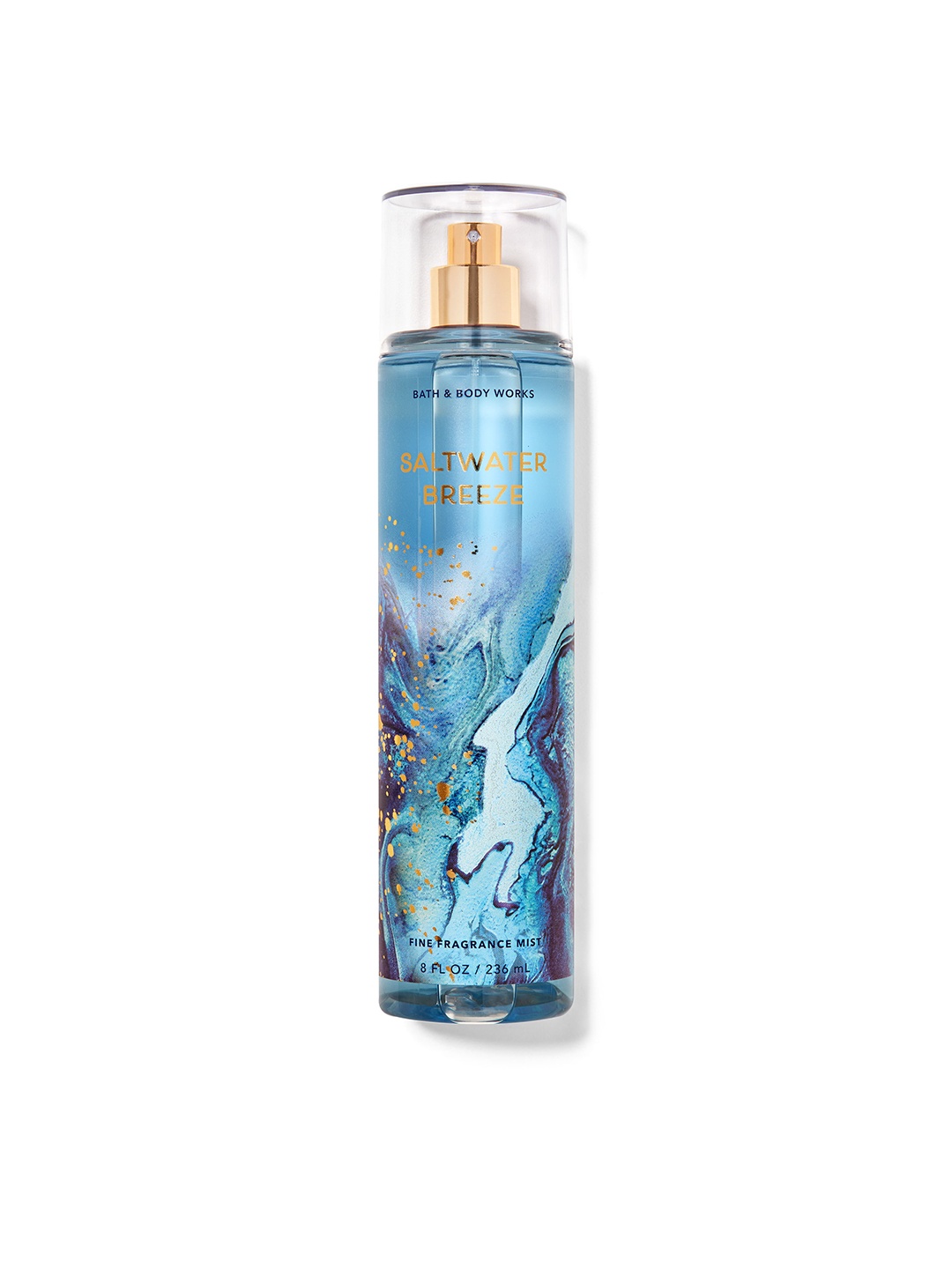 

Bath & Body Works Women Saltwater Breeze Fine Fragrance Mist - 236 ml, Blue
