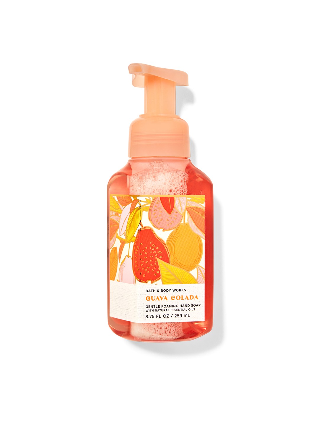 

Bath & Body Works Guava Colada Gentle Foaming Hand Soap 259 ml, Pink
