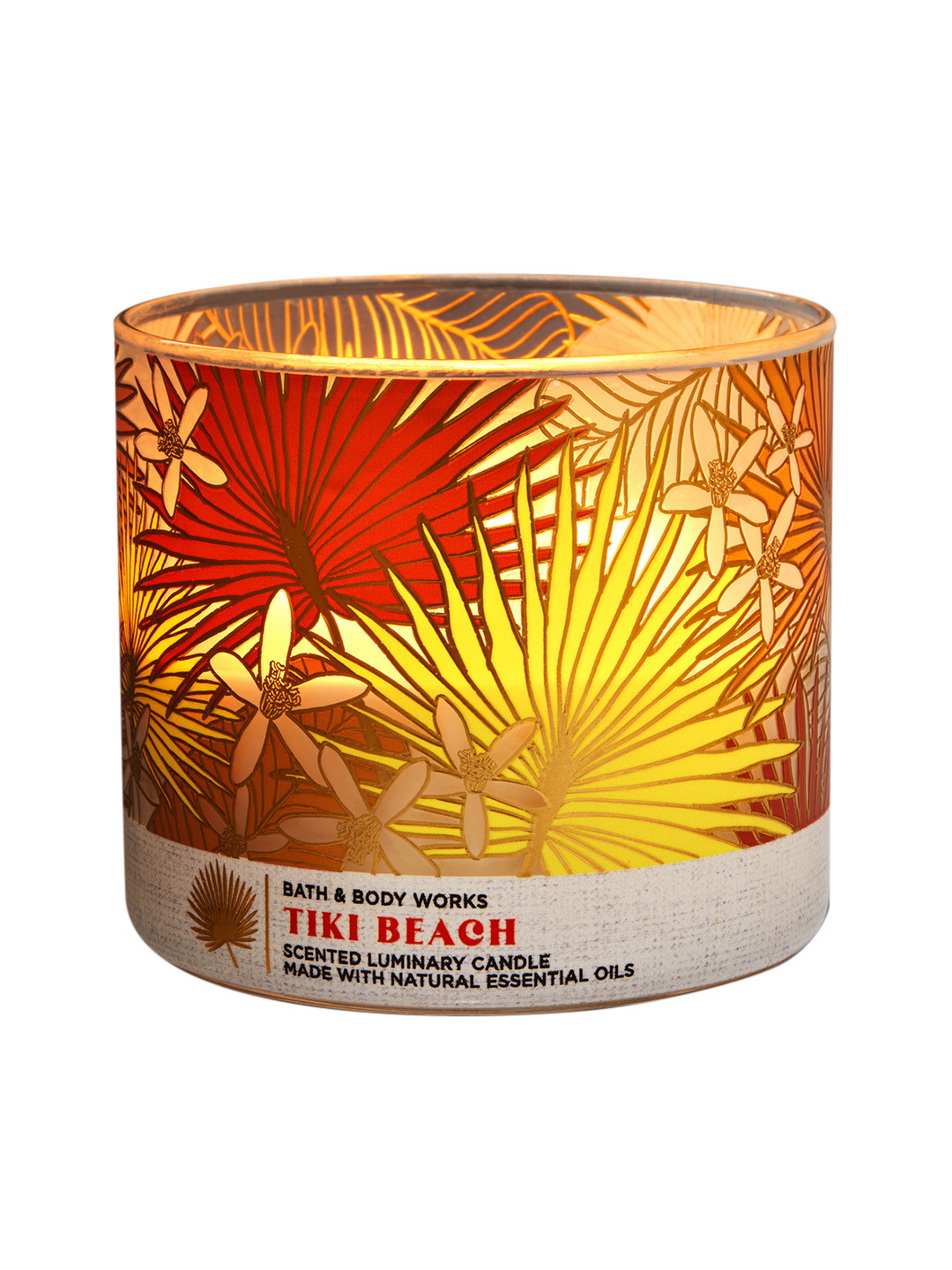 

Bath & Body Works Tiki Beach 3-Wick Candle - 411 g, Yellow
